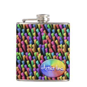 Sticks 1 Wrapped Flask