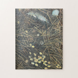 Sticks On Ground Jigsaw Puzzle