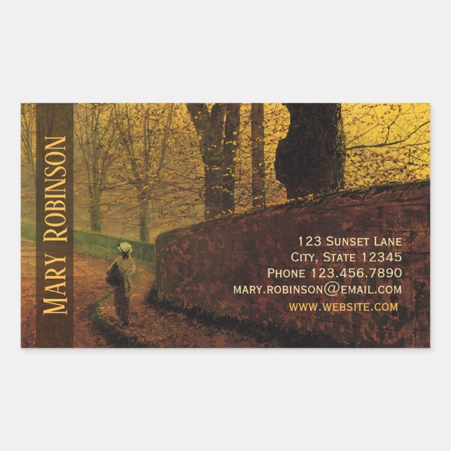 Sticky business card Grimshaw Stapleton Park Sticker (Front)