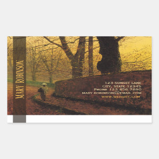 Sticky business card Grimshaw Stapleton Park Sticker