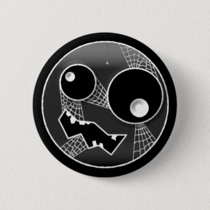 Sticky Button: Web 2 Inch Round Button