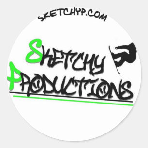 Sticky Classic Round Sticker