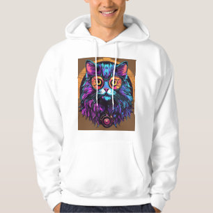 Sticky Kitty–Vibrant Cursive Graffiti Logo T-Shirt Hoodie