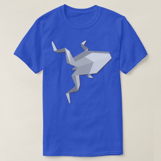 Sticky Origami Frog T-Shirt (Design Front)