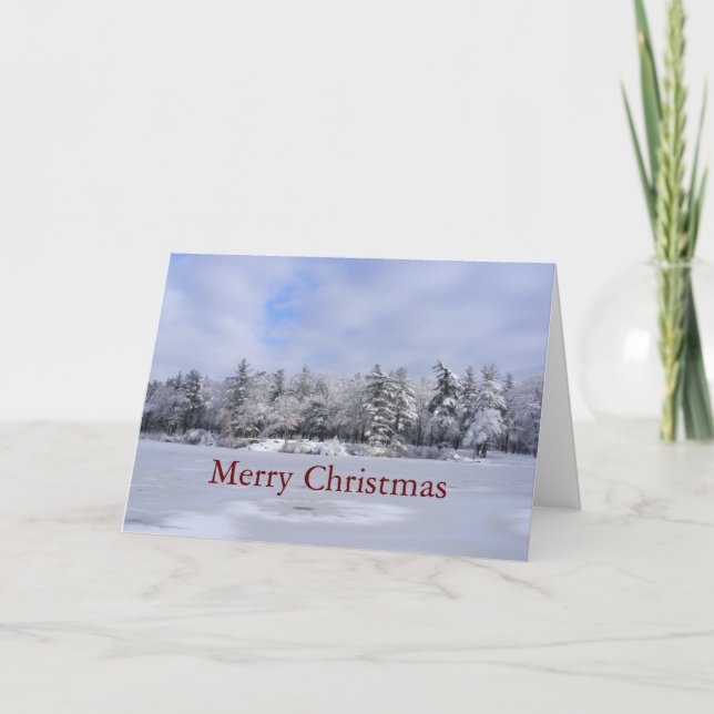 Sticky Snow 34 Noël ~ carte (Devant)