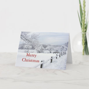 Sticky Snow 7 Christmas ~ card