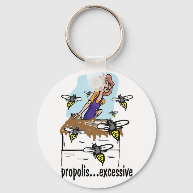 sticky stuff keychain (Front)