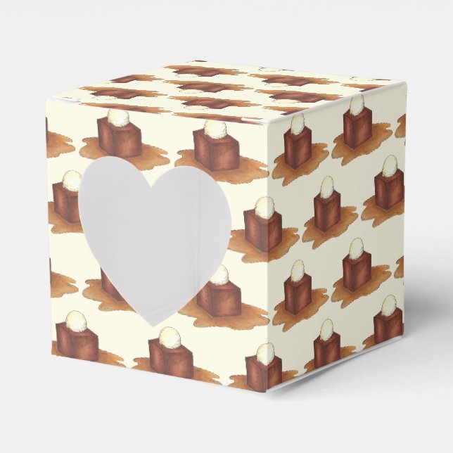 Sticky Toffee Pudding UK British Food Dessert Favor Box (Front Side)