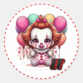 Stikers It Classic Round Sticker