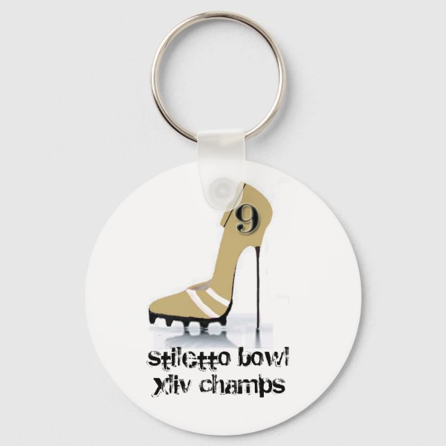 Stiletto Bowl XLIV Championship Keyring (Front)