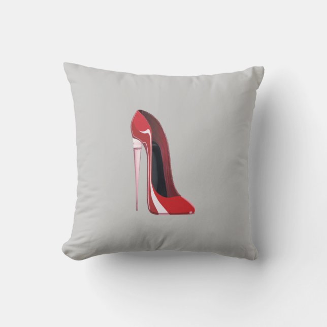 Stiletto Shoe Art Pillows (Front)