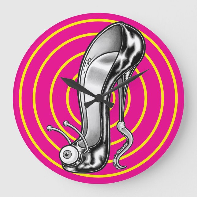 Stilettoid™ Large Clock (Front)