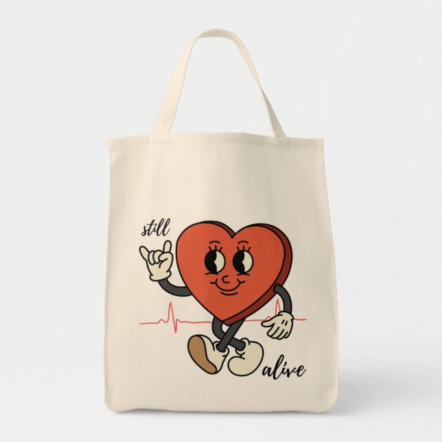 still alive  tote bag (Front)