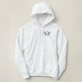 Still an Angel Gothic Hoodie - Cracked Stone Angel