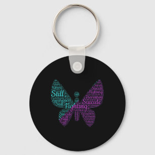 Still Fighting Suicide Prevention Awareness Butter Keychain