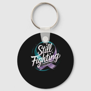 Still Fighting - Suicide Prevention Awareness Stic Keychain