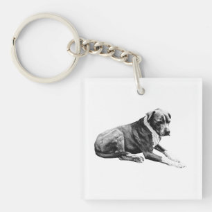 Still Friend, Subtle Texture Keychain