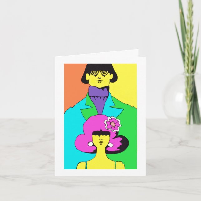 Still Groovy Birthday Card for Older Man or Woman (Front)