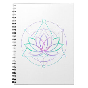 Still I Bloom Neon Lotus Journal