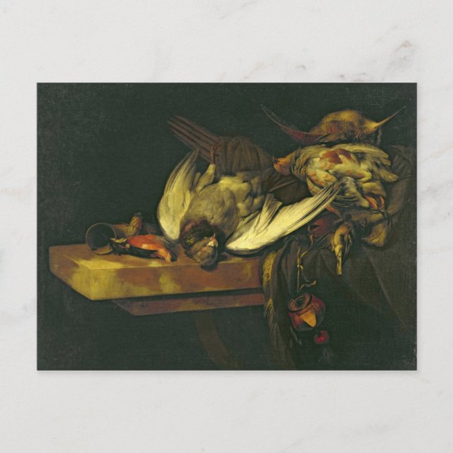 Still Life, 1663 Postcard (Front)