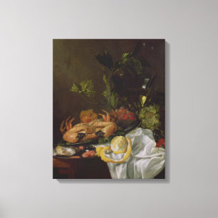 Still Life, 17th century Canvas Print