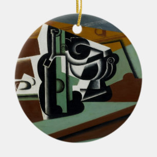Still Life, 1917 (oil on panel) Ceramic Ornament
