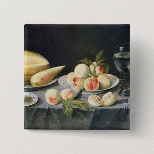 Still Life 2 Inch Square Button