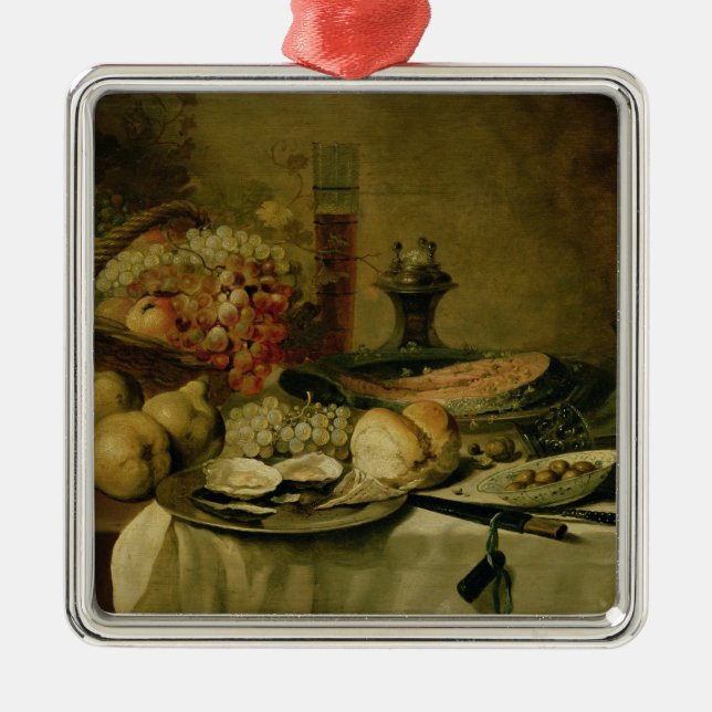 Still Life 2 Metal Ornament (Front)