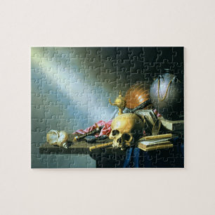 Still Life: An Allegory of the Vanities of Human L Jigsaw Puzzle