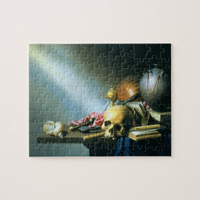 Still Life: An Allegory of the Vanities of Human L Jigsaw Puzzle (Horizontal)