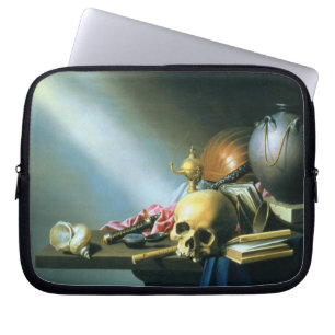 Still Life: An Allegory of the Vanities of Human L Laptop Sleeve