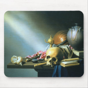 Still Life: An Allegory of the Vanities of Human L Mouse Pad