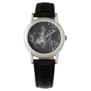 Still-life b&W image of a violin Watch