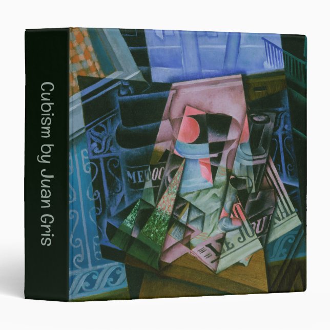 Still Life Before an Open Window by Juan Gris Binder (Front/Spine)