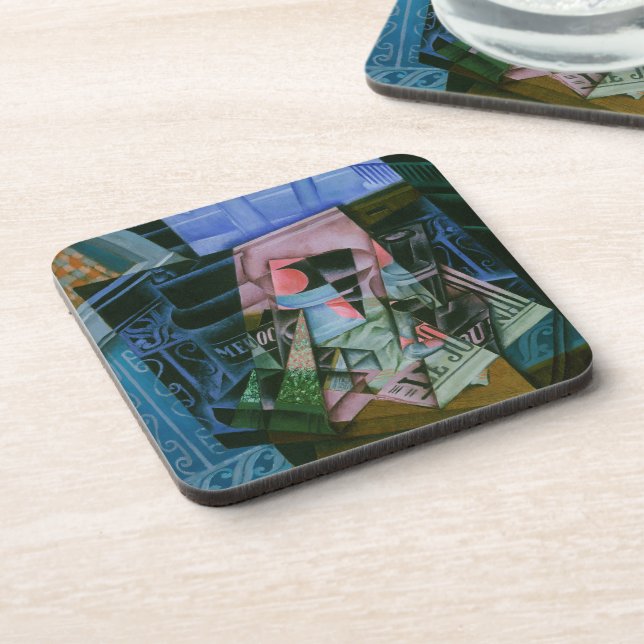 Still Life Before an Open Window by Juan Gris Coaster (Left Side)
