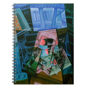 Still Life Before an Open Window by Juan Gris Notebook