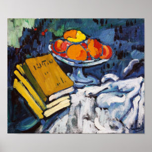 Still Life Books and Bowl Maurice de Vlaminck Poster