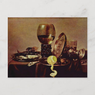 Still Life., By Heda, Willem Claesz. Postcard