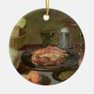 Still Life Ceramic Ornament