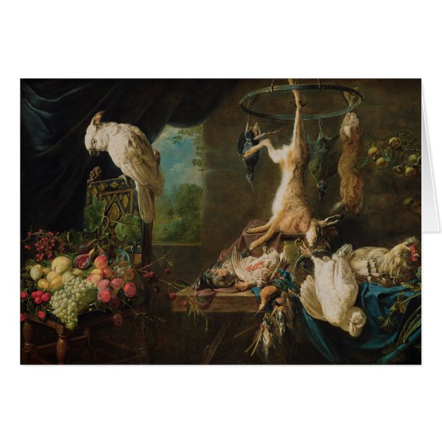 Still Life custom greeting card (Front Horizontal)