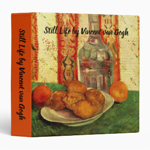 Still Life Decanter and Lemons by Vincent van Gogh Binder