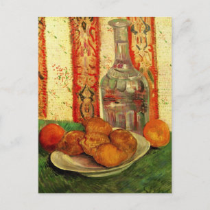 Still Life Decanter and Lemons by Vincent van Gogh Postcard