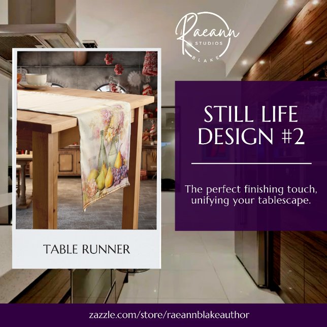 Still Life Design #2 Table Runner (Creator Uploaded)