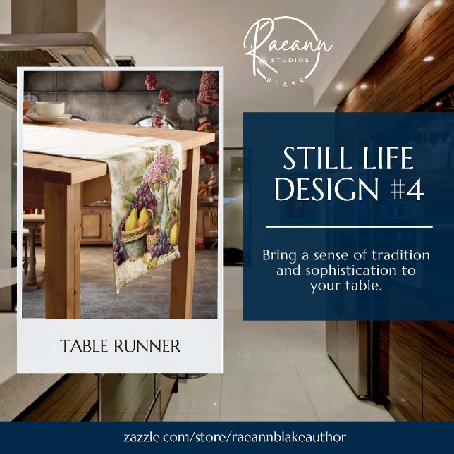 Still Life Design #4 Table Runner (Creator Uploaded)