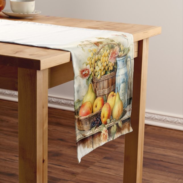 Still Life Design Table Runner (In Situ)