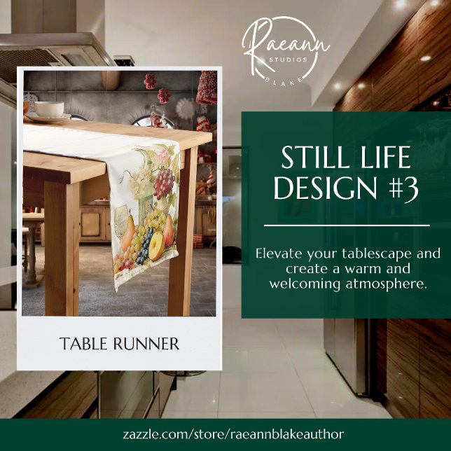 Still Life Design Table Runner (Creator Uploaded)