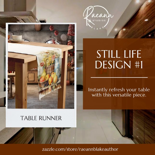 Still Life Design Table Runner (Creator Uploaded)