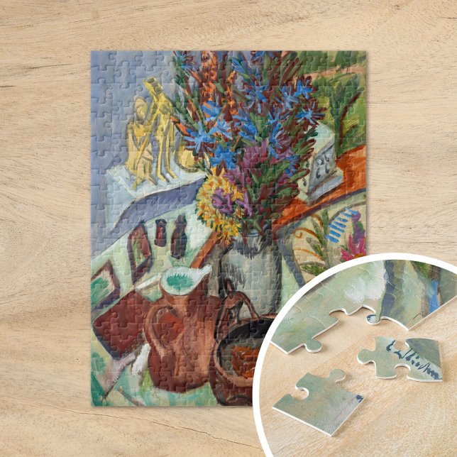 Still Life | Ernst Ludwig Kirchner Jigsaw Puzzle (Creator Uploaded)
