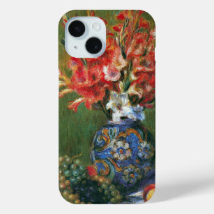 Still Life Flowers and Fruit by Pierre Renoir iPhone 15 Case