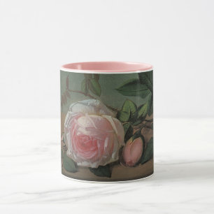Still Life Flowers on a Ledge by Otto Ottesen Mug